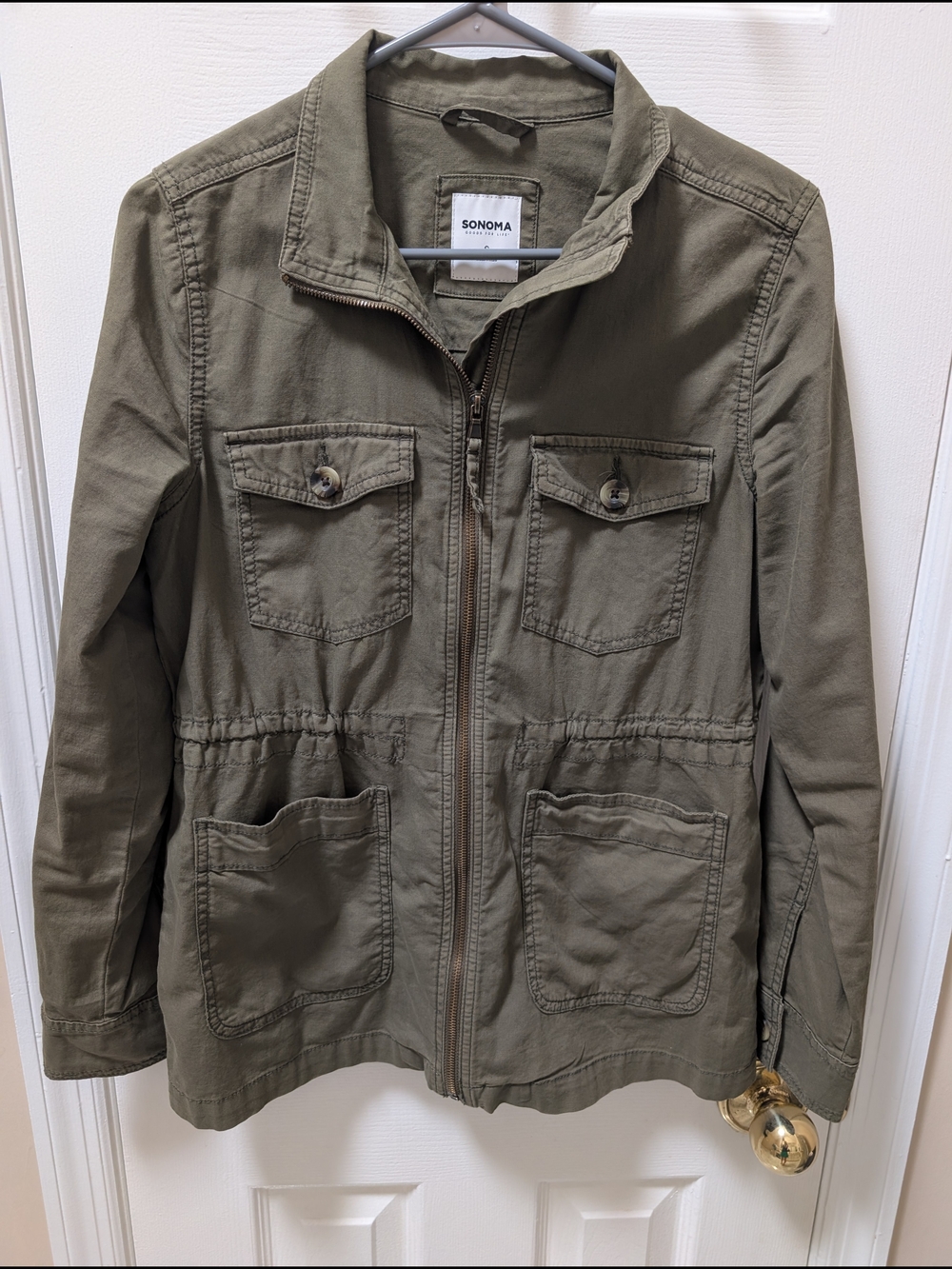 Sonoma Olive Utility Jacket